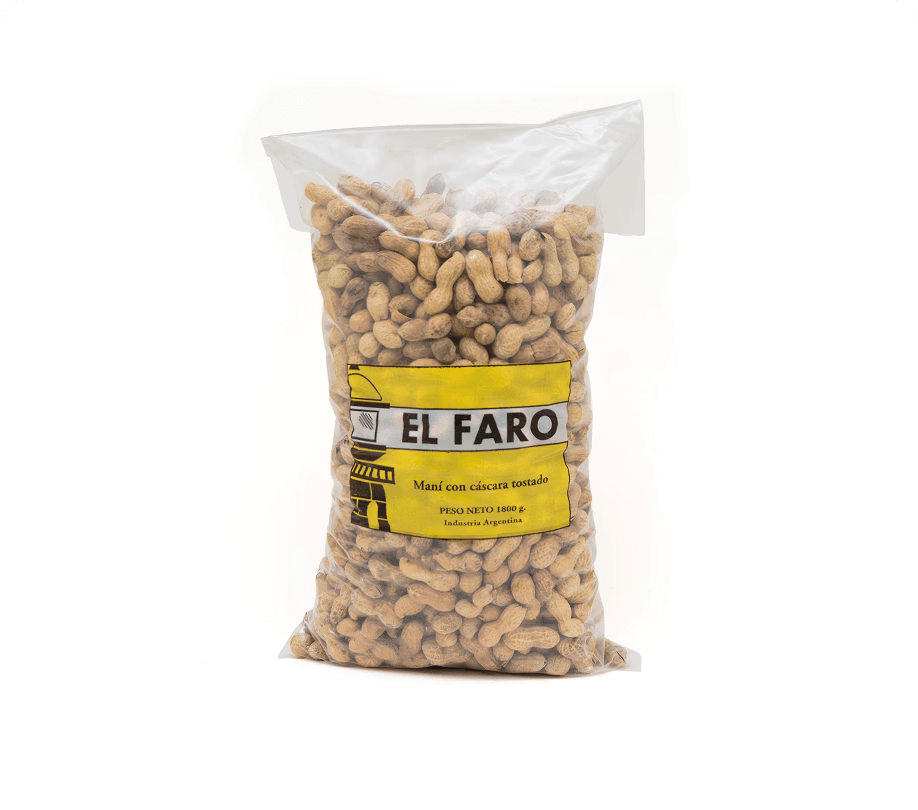 EL FARO Mani con cascara x 1.8 Kg