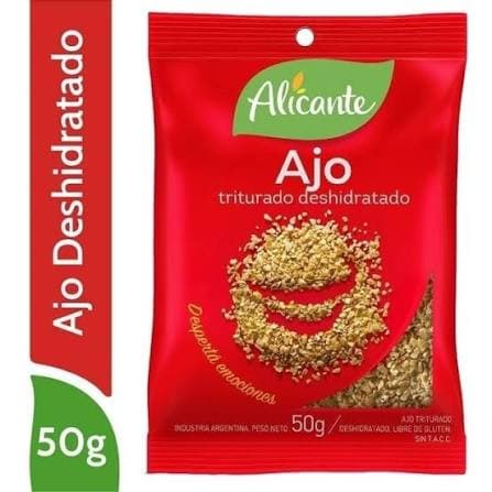 ALICANTE Esp Ajo triturado x 50g