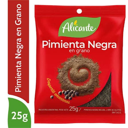 ALICANTE Pim negra grano 25g