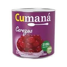 CUMANA Cereza ENT DESC x3,1 KG